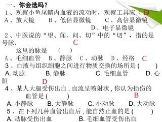 输送血液的泵-心脏ppt