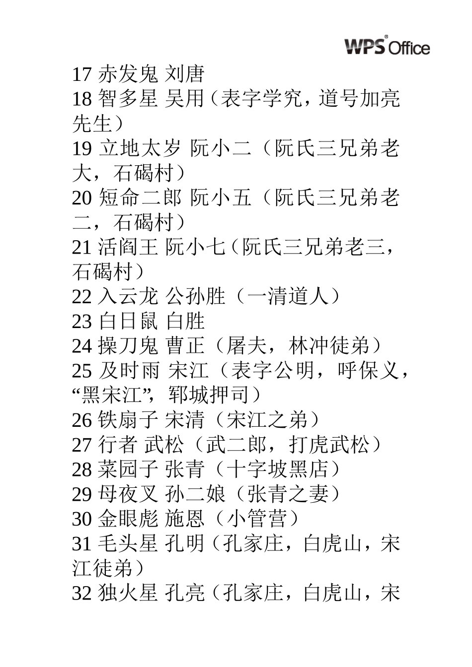 水浒108将人物绰号_第2页