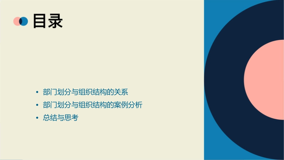 部门划分与组织结构的类型课件_第2页