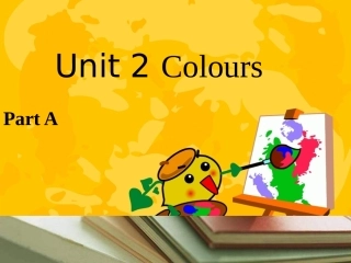 小学三年级上册英语Unit2_colours复习课件