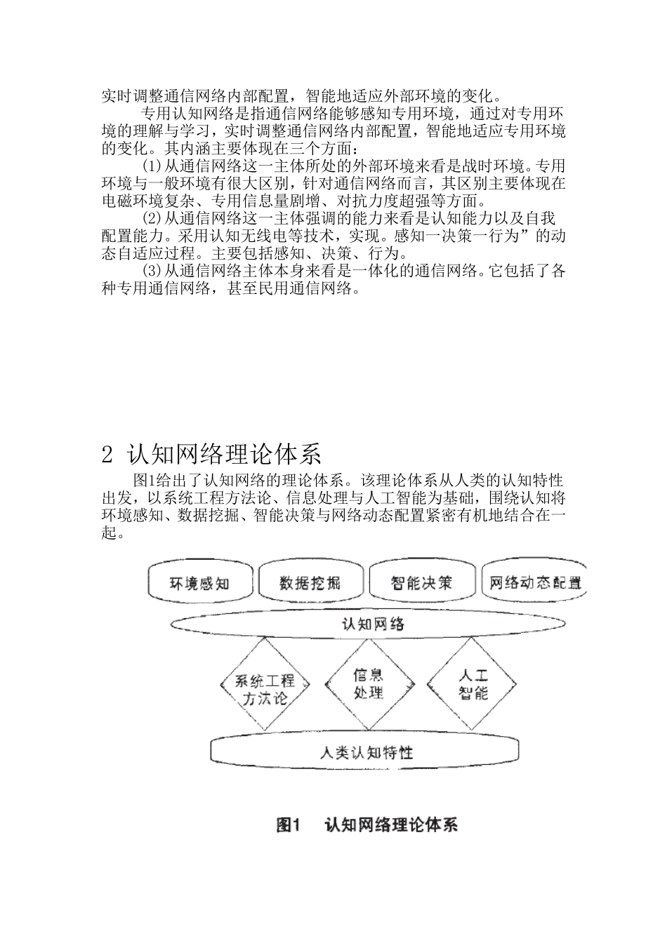 认知网络中的关键技术_第2页