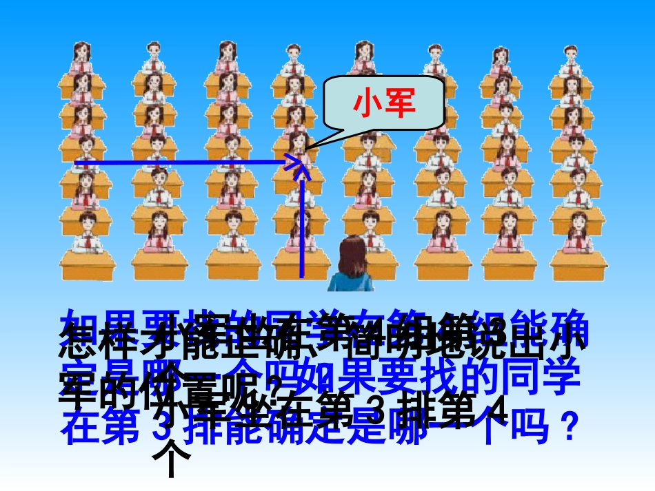 北师大四上《用数对表示位置》PPT课件_第2页