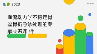 血流动力学不稳定骨盆骨折急诊处理的专家共识课件