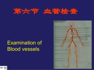 血管检查和常见异常