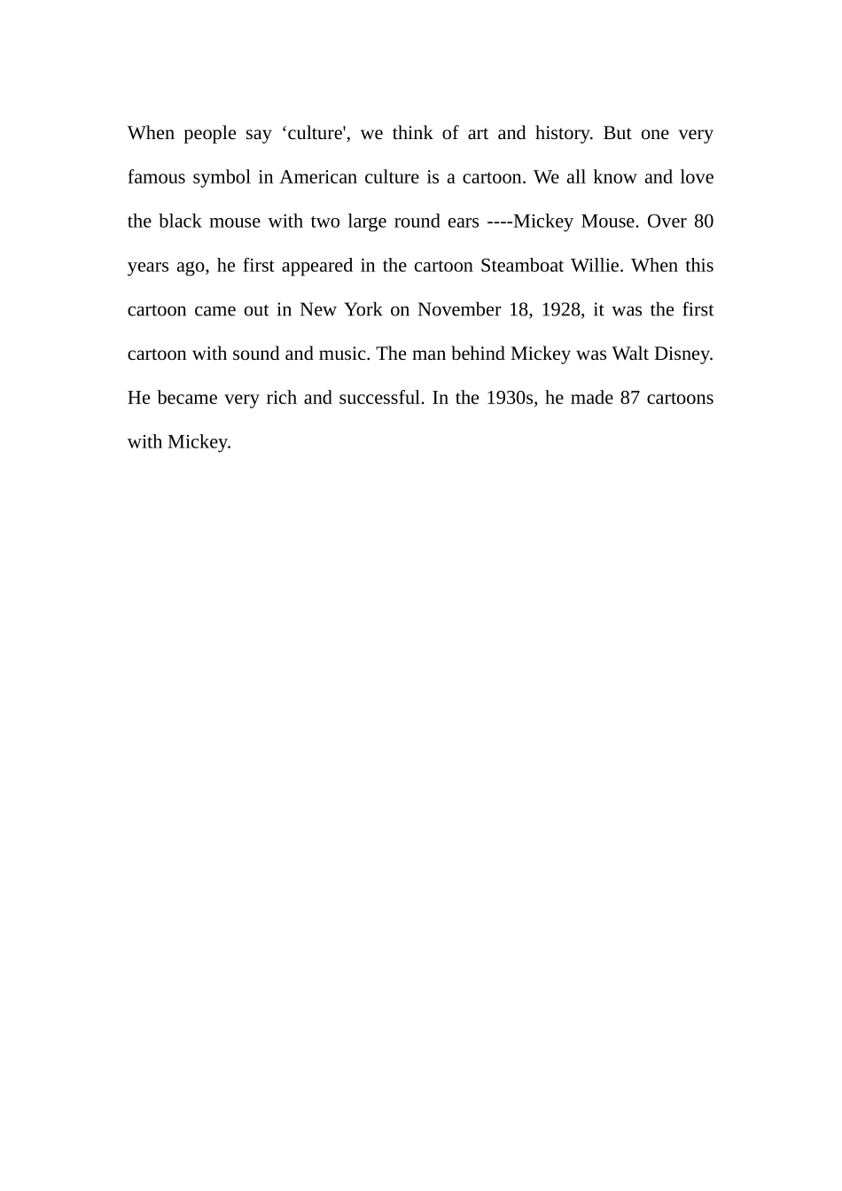 英语朗读材料_第1页