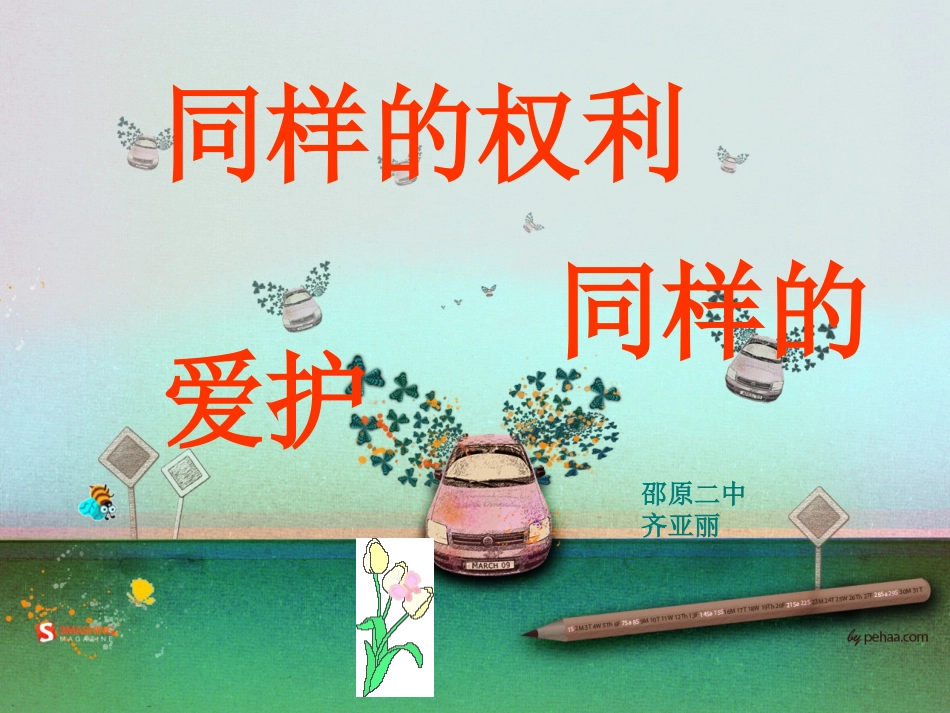 同样的权利同样的爱护_第3页