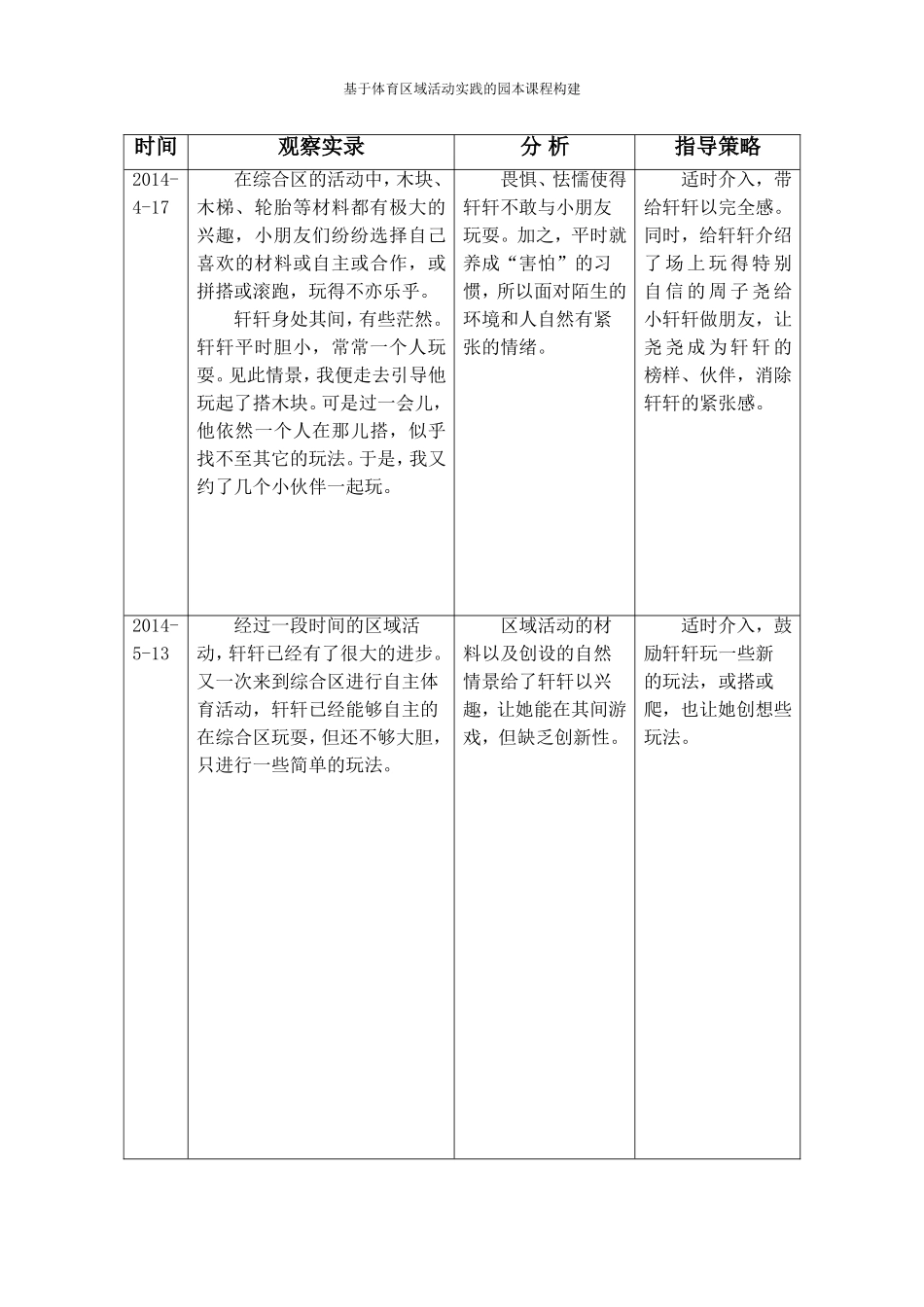 个案追踪记录1_第2页