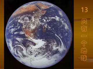 《只有一个地球》