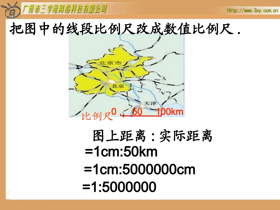人教版新课标数学六年级下册《比例尺》课件之一[1]2_第1页