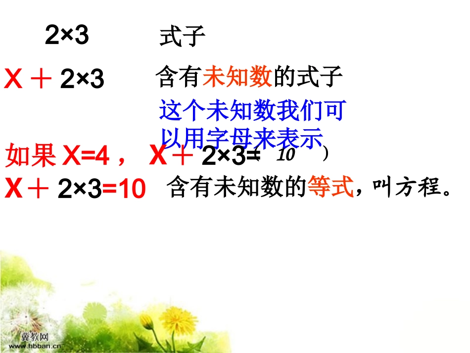 课件式与方程整理和复习_第2页