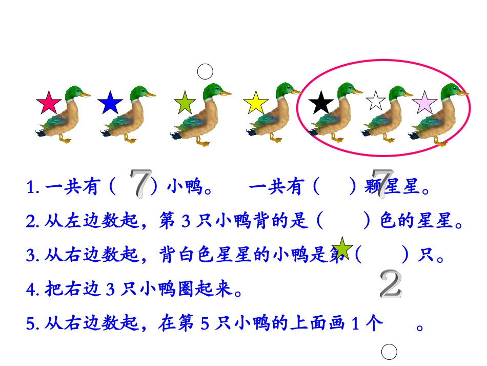 新人教版6和7的加减法练习课PPT_第3页