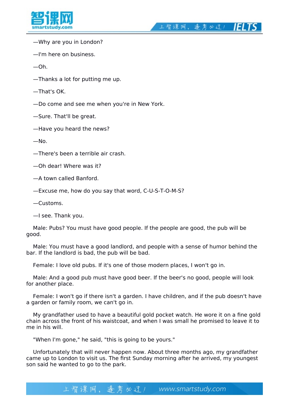 英语初级听力MP3 文本下载_第3页