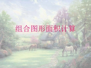 组合图形面积 (2)