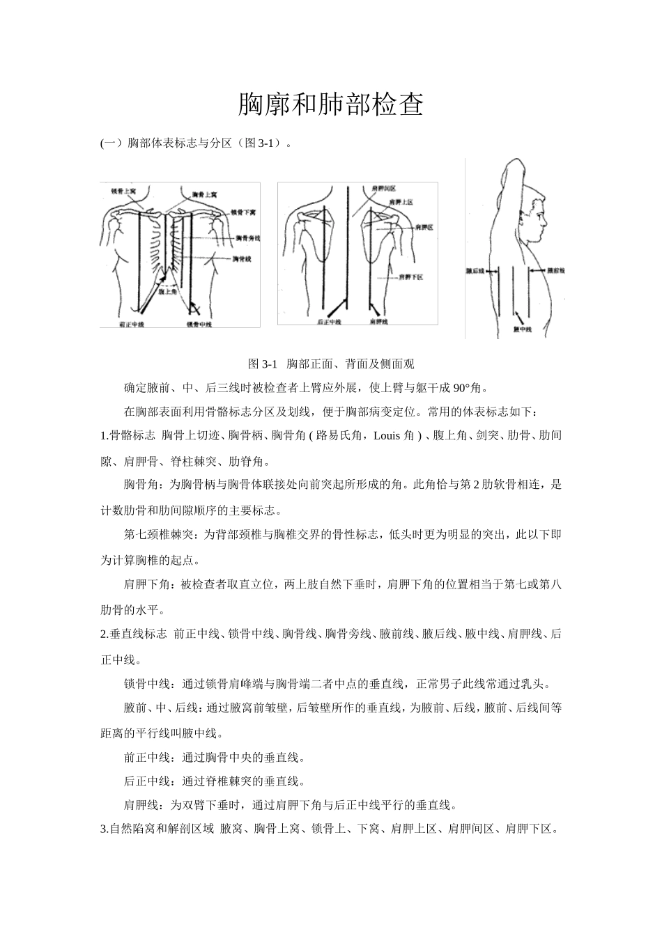 胸廓和肺部检查_第1页