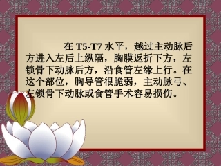 胸导管与乳糜胸