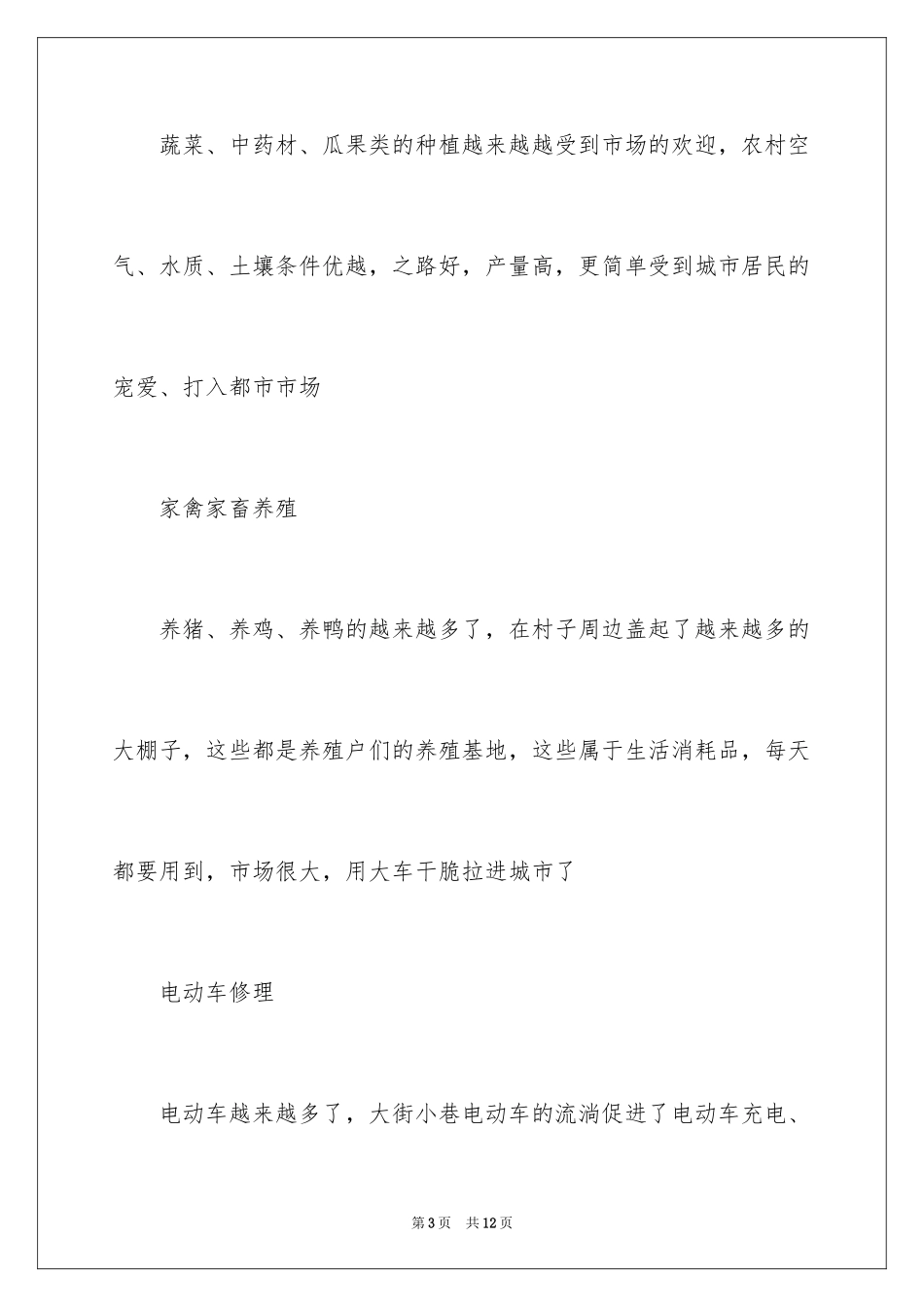 2024农村创业新点子_1_第3页