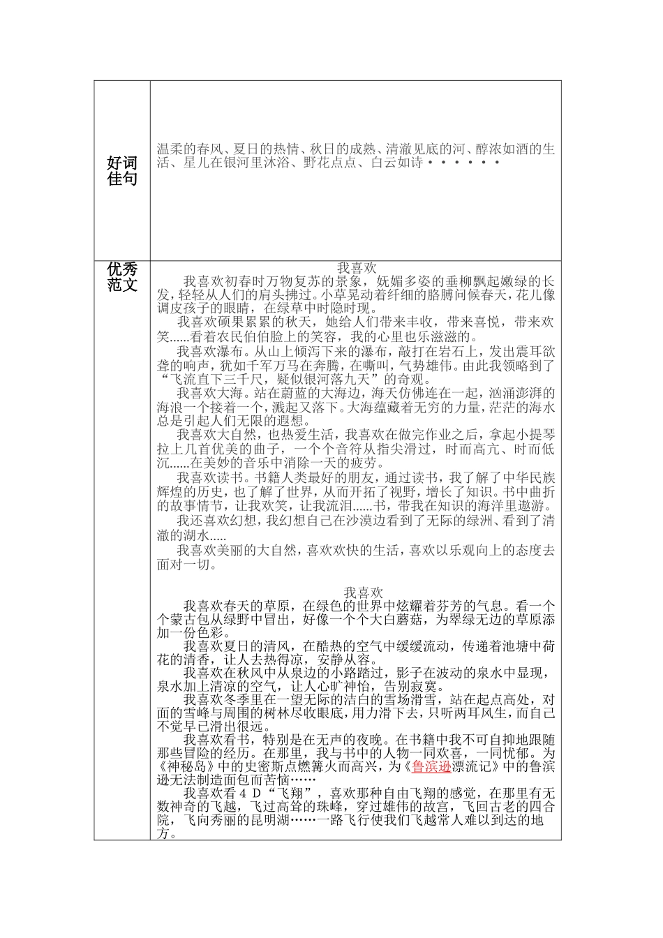 《我喜欢》作文_第2页