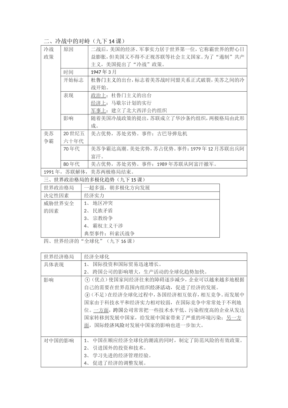 战后国际格局_第2页