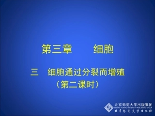 细胞通过分裂而增殖1