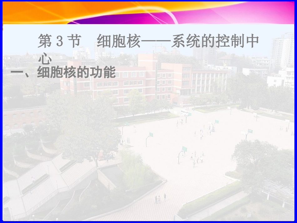 细胞核—系统的控制中心-陈姣公开课_第2页