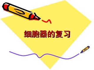 细胞器及其生理功能复习.