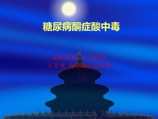 糖尿病酮症酸中毒PPT幻灯片