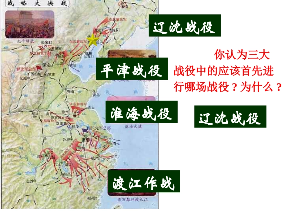 北师大版八年级历史上第24课《国民党政权的崩溃》课件4_第2页