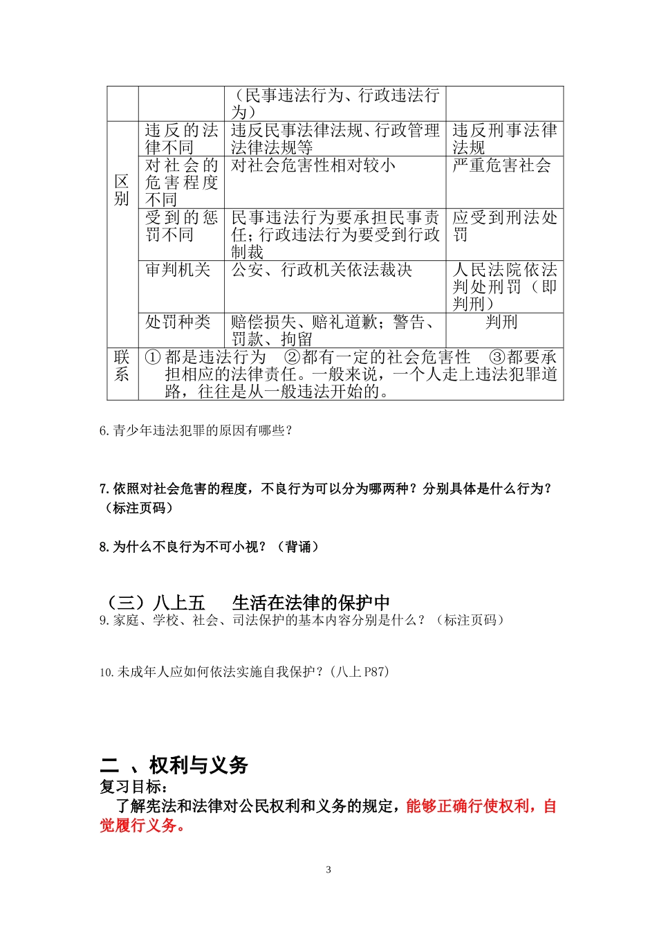 （师）法律教育板块知识梳理_第3页