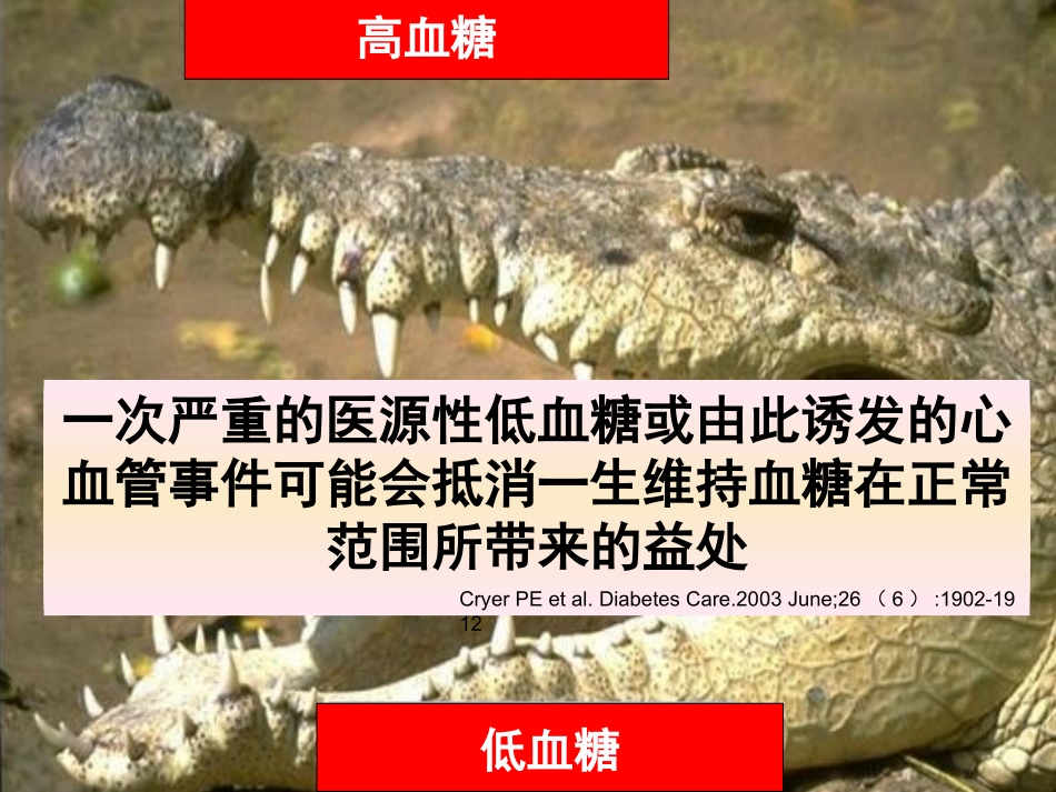 糖尿病低血糖的危害和应对——用药安全世纪行_第3页
