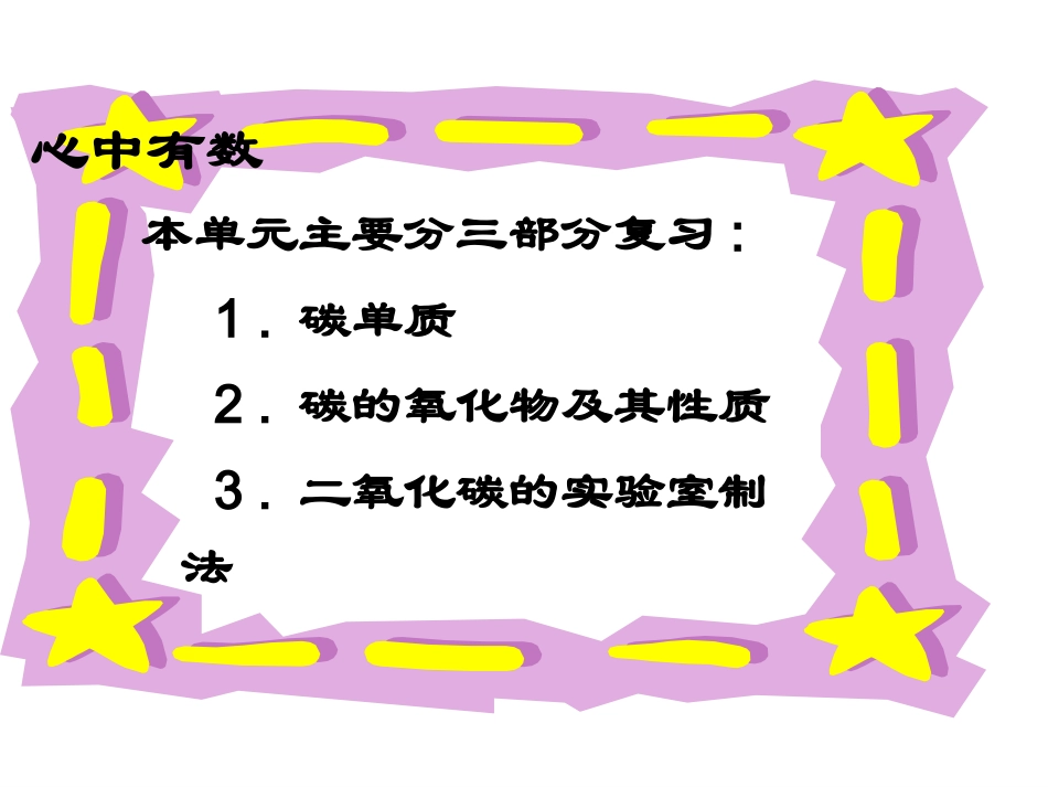 《碳和碳的氧化物》单元复习课件_第2页
