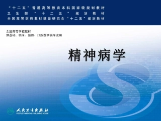 精神病学课件(人卫8版) (14)