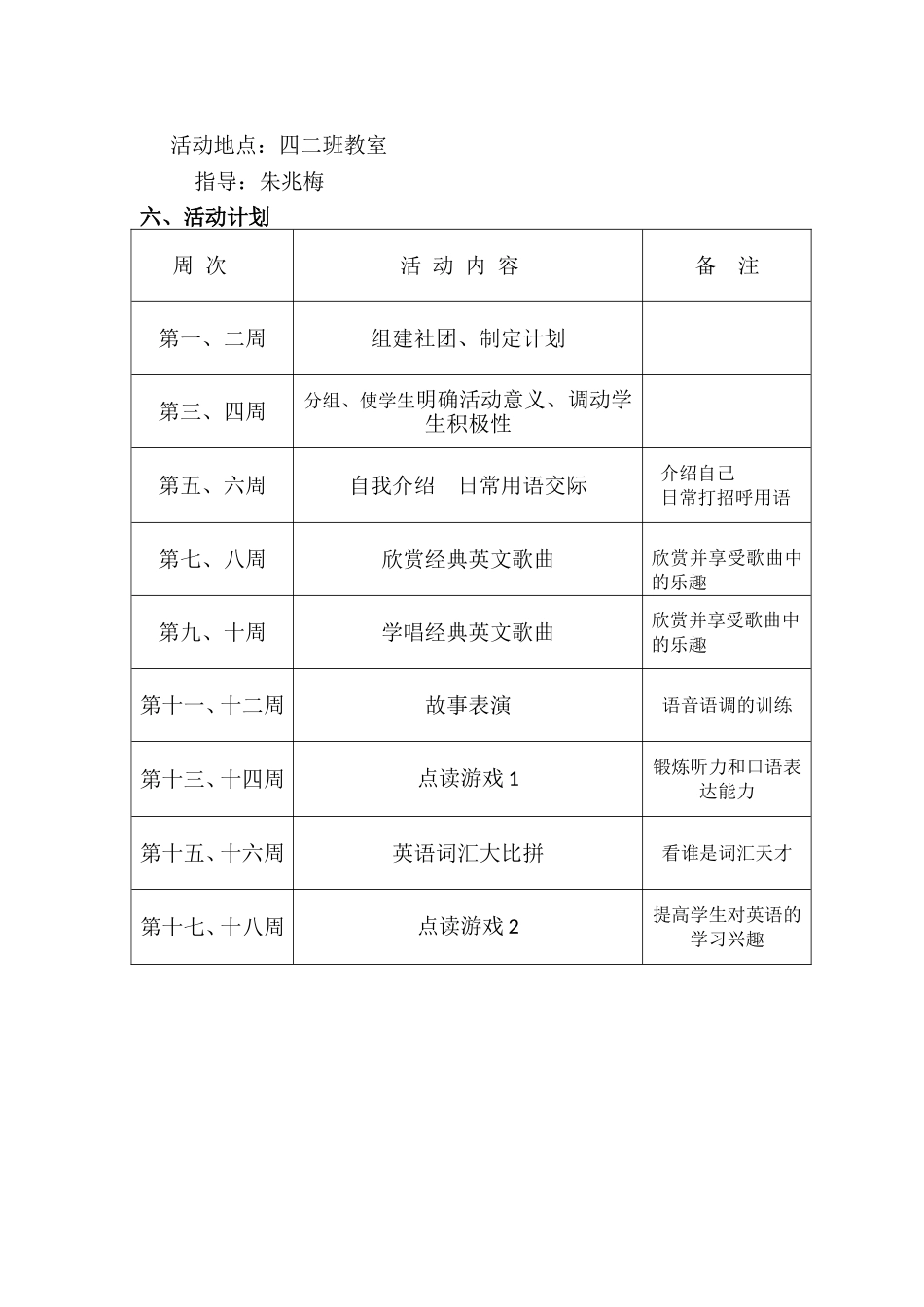 英语说唱演社团活动实施方案_第2页