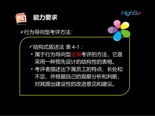 第四章-第一节 绩效考评的方法与应用(2)