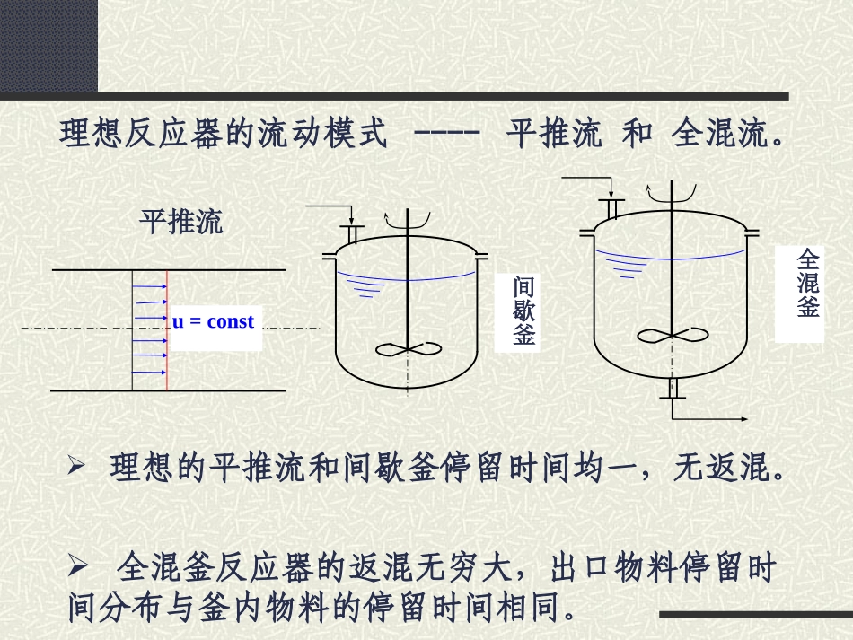第四章反应器中的混合对反应的影响_第3页