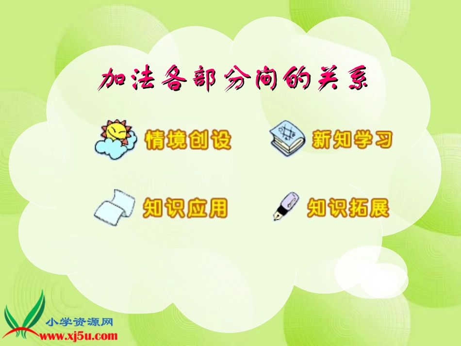 西师大版四年级数学上册《加减法的关张小东》PPT课件z_第3页