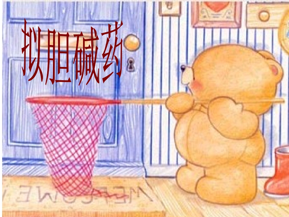 第六章拟胆碱药_第1页