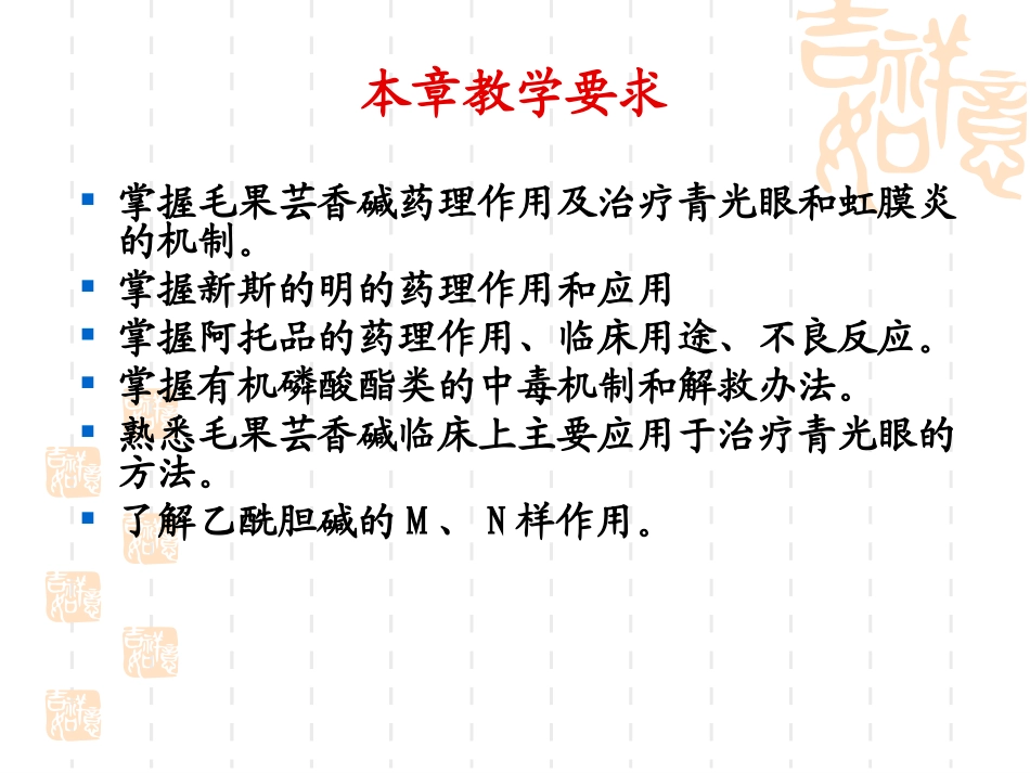第五章胆碱能系统激动药和阻断药_第2页