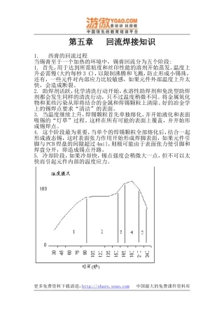 第五章回流焊接知识(DOC  13页)