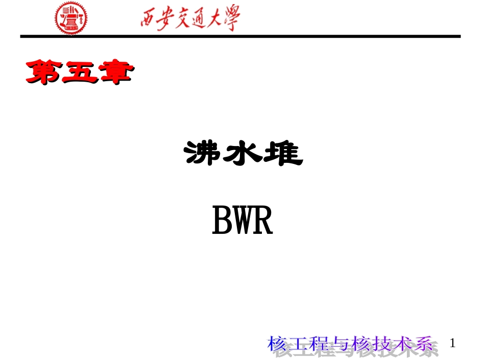 第五章-沸水堆_第1页