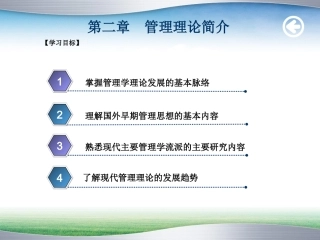 第二章现代管理基本理论