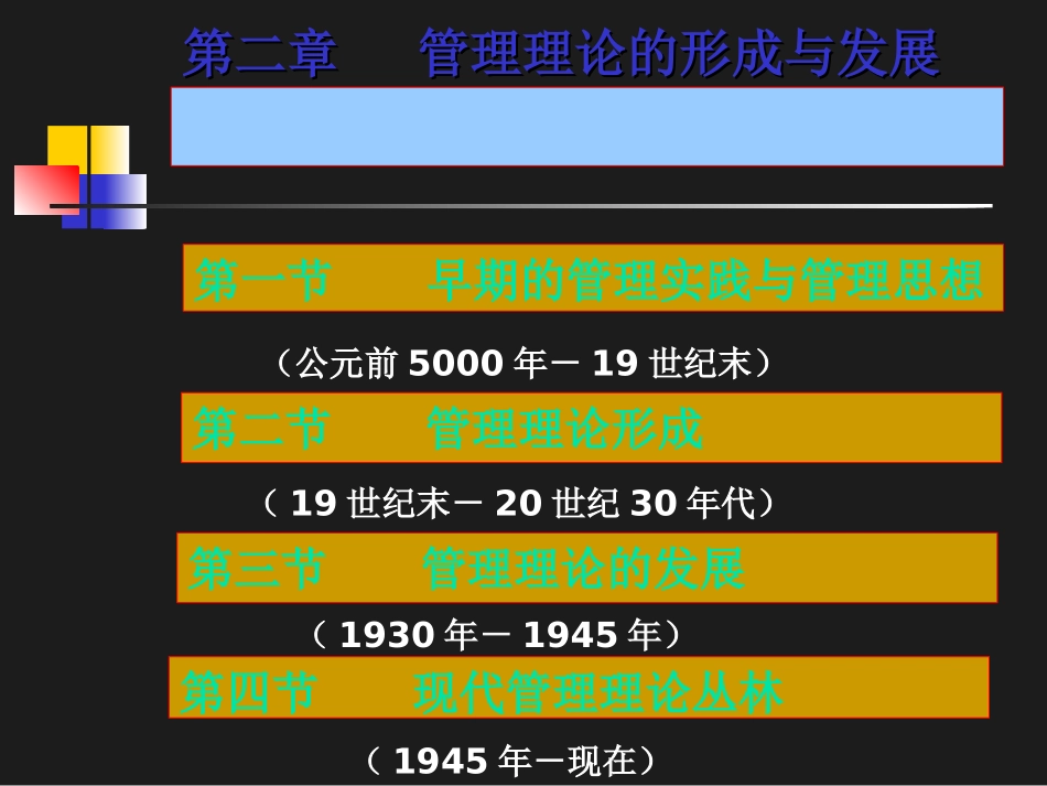 第二章  管理理论的形成和发展_第3页