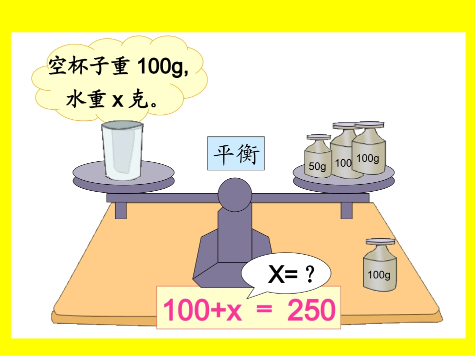 人教版五年级上册数学课件：解方程_第3页