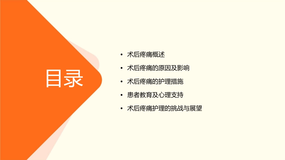 持续性术后疼痛护理课件_第2页