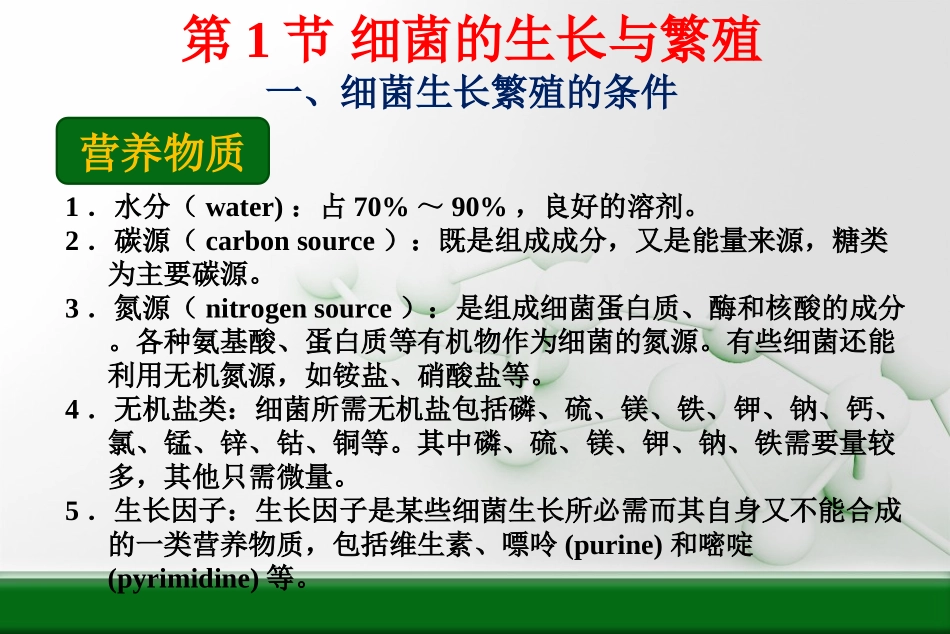 第三章-细菌的增殖与代谢_第3页