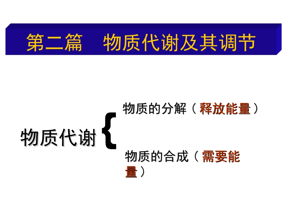 第4章 糖代谢_第1页