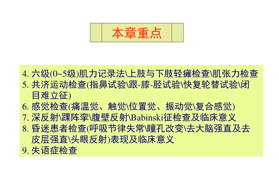 第3章神经病学的临床方法_第3页