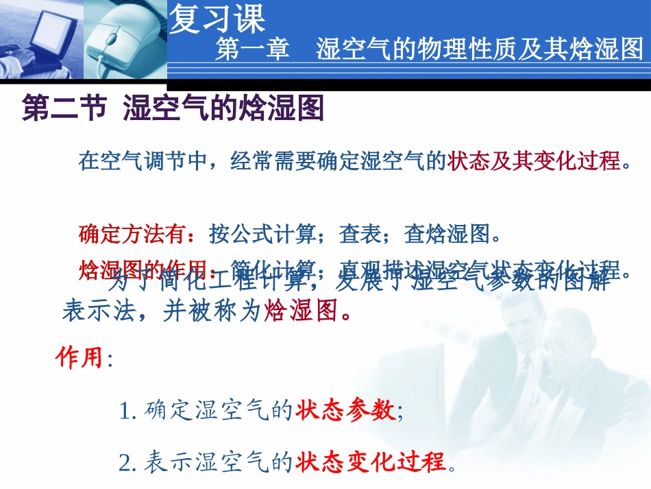 空气调节第四版复习ppt_第3页