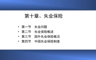 社会保障概论10