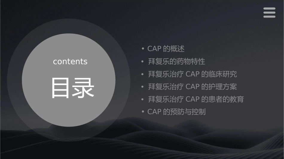 拜复乐治疗CAP最优的选择护理课件_第2页