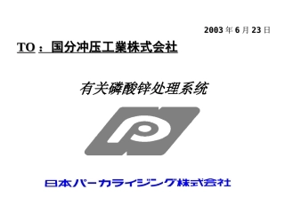 磷酸锌现场说明